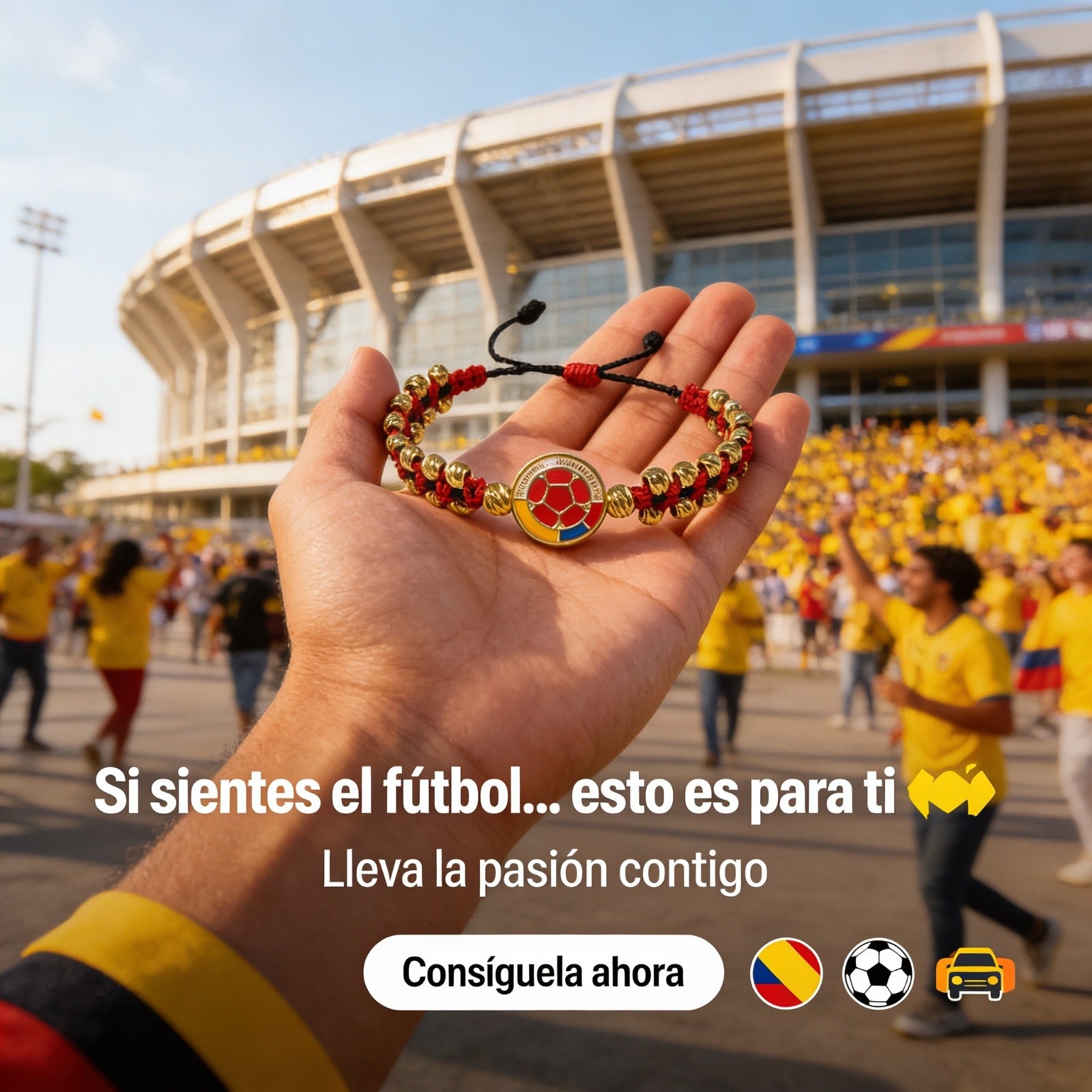Manilla Escudo Colombia Oro 18K